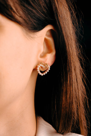 Timeless Luxury Jewelry: Diamonds and Gold Designsの写真素材