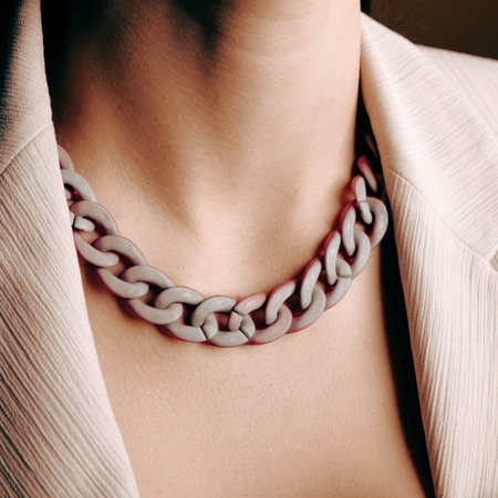 Precious Gold and Diamond Jewelry for Herの写真素材