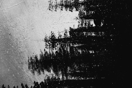 acrylic and oil background Abstract painted brush strokes texture backgroundの写真素材