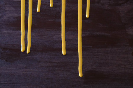 Hand Painted Grunge Texture Background, Vintage and Rustic Oil Painting Effects for Artistic Designの写真素材