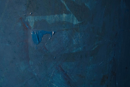 Abstract painted brush strokes texture backgroundの写真素材