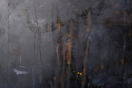 Hand Painted Grunge Texture Background, Vintage and Rustic Oil Painting Effects for Artistic Designの写真素材