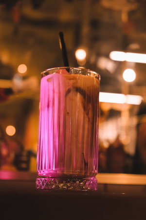 A cozy corner with a steaming cup of coffeeの写真素材