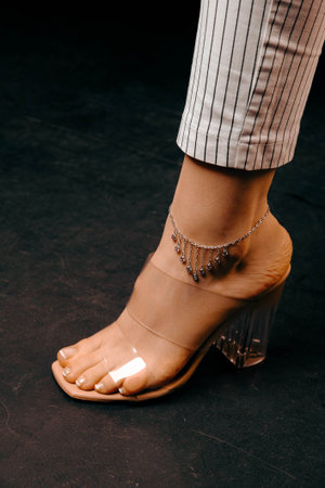 Elegant jewelry, Jewels set with gemstones.の写真素材