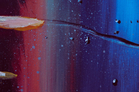 Hand Painted Grunge Texture Background, Vintage and Rustic Oil Painting Effects for Artistic Designの写真素材