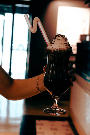 A delightful cup for any time of the dayの写真素材