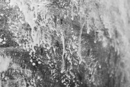 Abstract painted brush strokes texture backgroundの写真素材