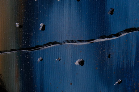 Hand Painted Grunge Texture Background, Vintage and Rustic Oil Painting Effects for Artistic Designの写真素材