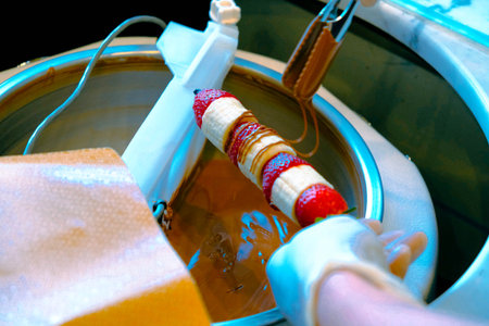 a lot of variety chocolate pralinesの写真素材