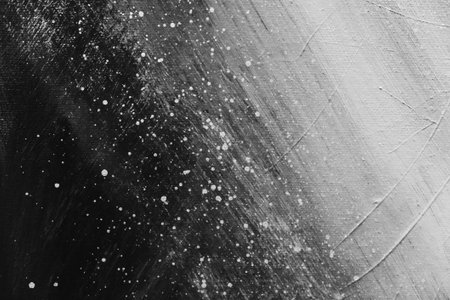 Hand Painted Grunge Texture Background, Vintage and Rustic Oil Painting Effects for Artistic Designの写真素材