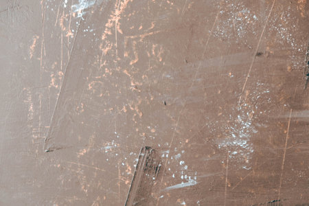 Hand Painted Grunge Texture Background, Vintage and Rustic Oil Painting Effects for Artistic Designの写真素材