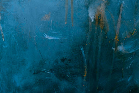 Hand Painted Grunge Texture Background, Vintage and Rustic Oil Painting Effects for Artistic Designの写真素材