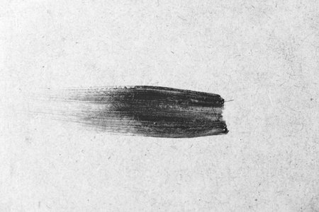 acrylic and oil background Abstract painted brush strokes texture backgroundの写真素材