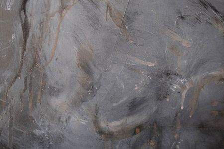 acrylic and oil background Abstract painted brush strokes texture backgroundの写真素材