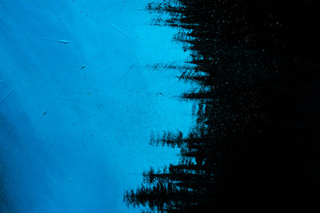 acrylic and oil background Abstract painted brush strokes texture backgroundの写真素材