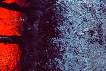 Hand Painted Grunge Texture Background, Vintage and Rustic Oil Painting Effects for Artistic Design