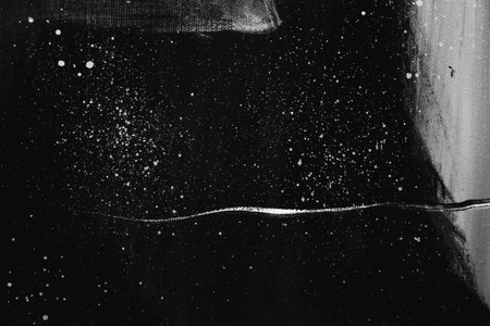 Abstract painted brush strokes texture backgroundの写真素材