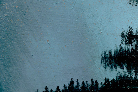 acrylic and oil background Abstract painted brush strokes texture backgroundの写真素材