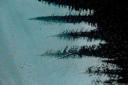 Hand Painted Grunge Texture Background, Vintage and Rustic Oil Painting Effects for Artistic Designの写真素材