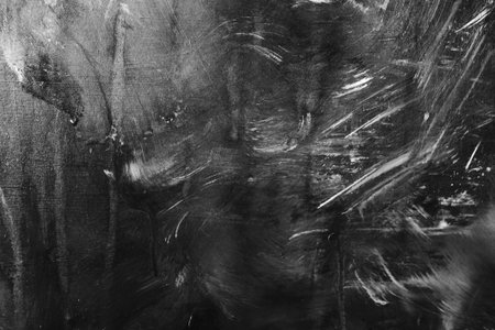 acrylic and oil background Abstract painted brush strokes texture backgroundの写真素材