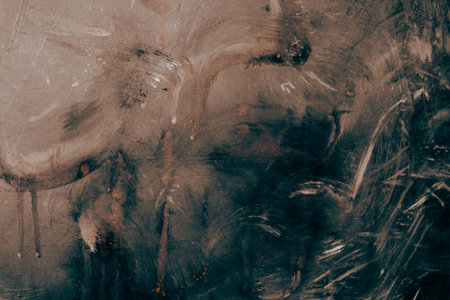 Hand Painted Grunge Texture Background, Vintage and Rustic Oil Painting Effects for Artistic Design