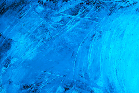 acrylic and oil background Abstract painted brush strokes texture backgroundの写真素材