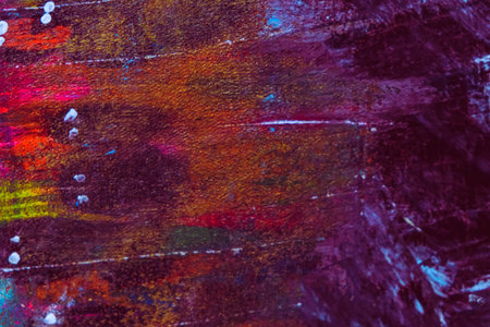 Hand Painted Grunge Texture Background, Vintage and Rustic Oil Painting Effects for Artistic Designの写真素材