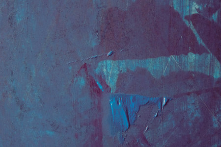 acrylic and oil background Abstract painted brush strokes texture backgroundの写真素材