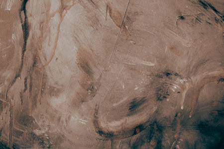 acrylic and oil background Abstract painted brush strokes texture backgroundの写真素材