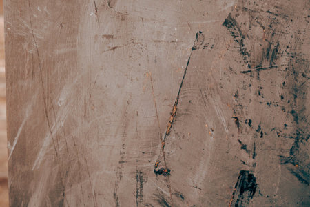 Hand Painted Grunge Texture Background, Vintage and Rustic Oil Painting Effects for Artistic Designの写真素材