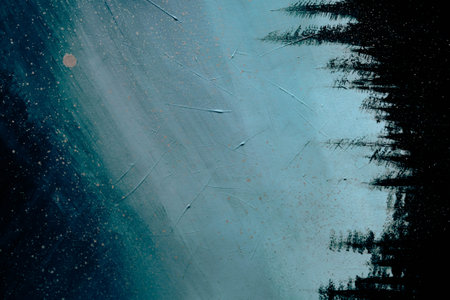 acrylic and oil background Abstract painted brush strokes texture backgroundの写真素材