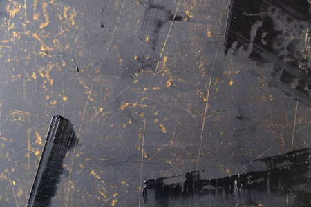 acrylic and oil background Abstract painted brush strokes texture backgroundの写真素材