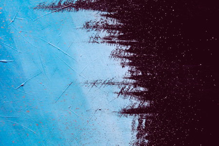 Hand Painted Grunge Texture Background, Vintage and Rustic Oil Painting Effects for Artistic Designの写真素材