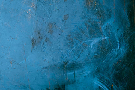 acrylic and oil background Abstract painted brush strokes texture backgroundの写真素材