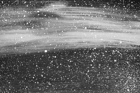 Abstract painted brush strokes texture backgroundの写真素材