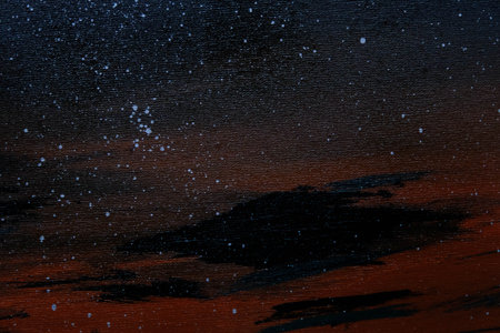 Hand Painted Grunge Texture Background, Vintage and Rustic Oil Painting Effects for Artistic Designの写真素材