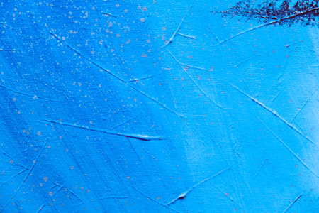 acrylic and oil background Abstract painted brush strokes texture backgroundの写真素材