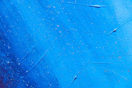 acrylic and oil background Abstract painted brush strokes texture backgroundの写真素材