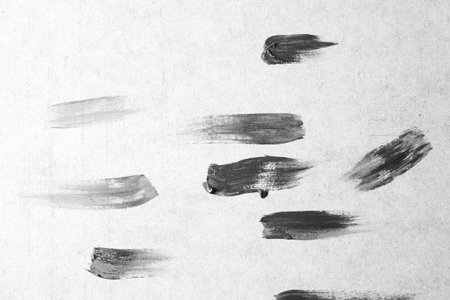 Hand Painted Grunge Texture Background, Vintage and Rustic Oil Painting Effects for Artistic Designの写真素材