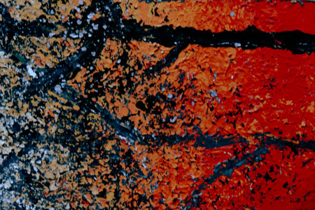acrylic and oil background Abstract painted brush strokes texture background
