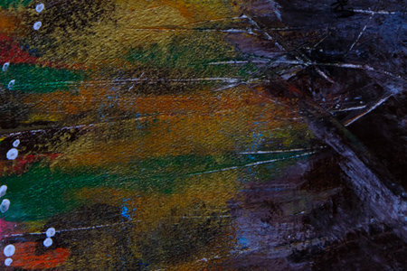 Hand Painted Grunge Texture Background, Vintage and Rustic Oil Painting Effects for Artistic Design