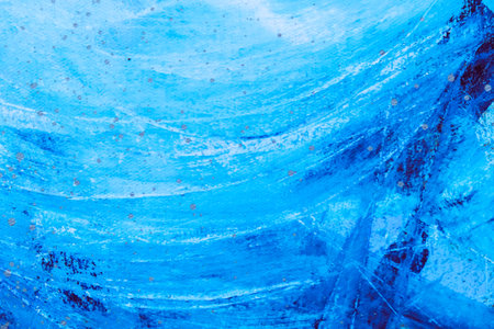 acrylic and oil background Abstract painted brush strokes texture backgroundの写真素材