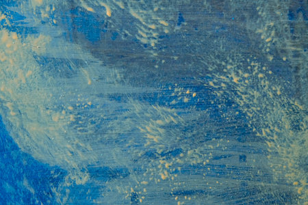 acrylic and oil background Abstract painted brush strokes texture backgroundの写真素材