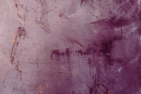 Hand Painted Grunge Texture Background, Vintage and Rustic Oil Painting Effects for Artistic Designの写真素材