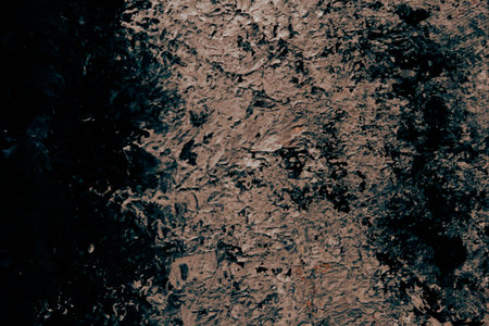 acrylic and oil background Abstract painted brush strokes texture backgroundの写真素材