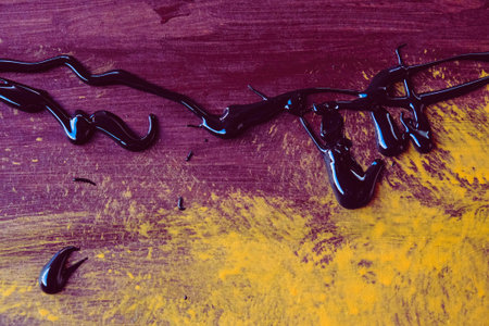 acrylic and oil background Abstract painted brush strokes texture background