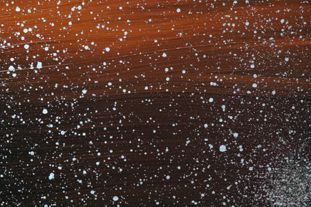 acrylic and oil background Abstract painted brush strokes texture backgroundの写真素材