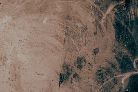 Hand Painted Grunge Texture Background, Vintage and Rustic Oil Painting Effects for Artistic Designの写真素材