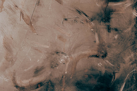 acrylic and oil background Abstract painted brush strokes texture backgroundの写真素材