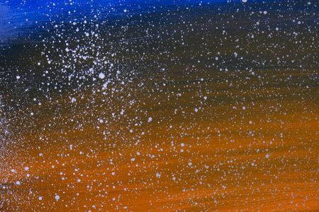 acrylic and oil background Abstract painted brush strokes texture backgroundの写真素材